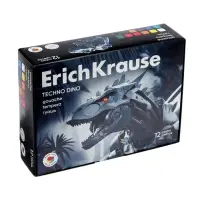 Гуашь 12 цветов ErichKrause Techno Dino, 17 мл