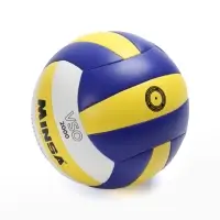 Волейбольный мяч MINSA Classic VSO2000, машинная сшивка, 18 панелей, р. 5, PU
