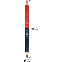 Карандаши цветные двойные 24 цв.,12 шт Kores DUO Jumbo, трехгр,5 мм,93252