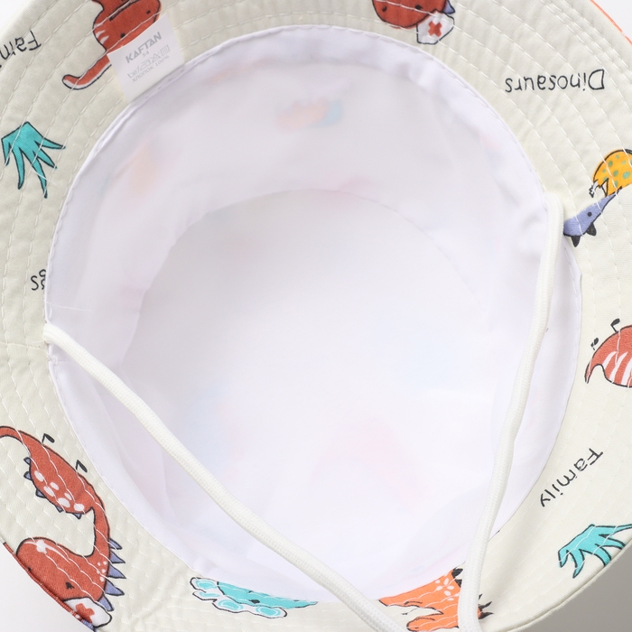 Панама детская KAFTAN Панама детская KAFTAN "Дино" р.52 белый