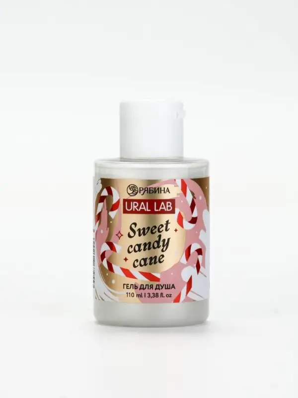 Гель для душа, 110 мл, Sweet candy cane, аромат карамель, URAL LAB Гель для душа, 110 мл, Sweet candy cane, аромат карамель, URAL LAB
