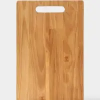 Доска разделочная Классик, пропитана маслом, береза, 29,5х19,5х1,8/1,6 см