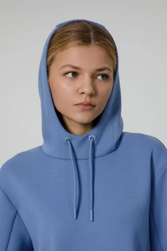 Худи унисекс Begi, синее, размер XS Худи унисекс Begi, синее, размер XS