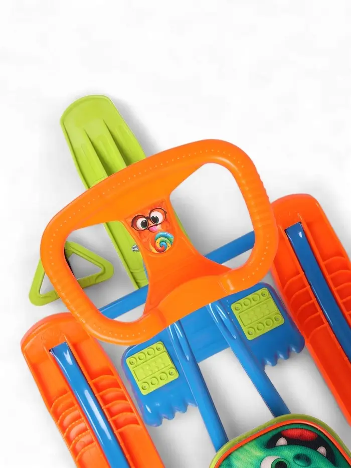 Снегокат «Монстрики», оранжевый, зелёный, ТС1-СЛ/М Snow Cat Снегокат «Монстрики», оранжевый, зелёный, ТС1-СЛ/М Snow Cat