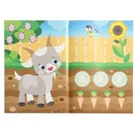 Книжка с наклейками &laquo;Домашние животные&raquo;, 16 стр.