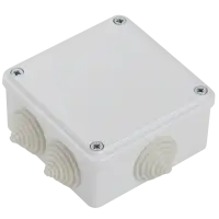 Коробка расп. КМ для о/п 100х100х45мм IP44 6 вв. белая