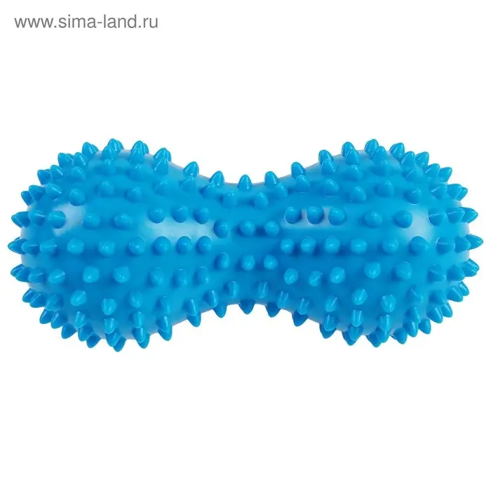 Мяч массажный ONLYTOP, двойной, МИКС