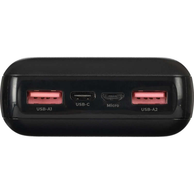 Внешний аккумулятор BigTech (BT-PB-20-BL-15) 20000 mAh черный