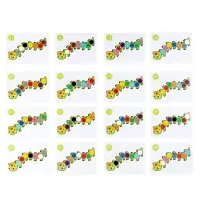 Игра развивающая на липучках "Гусеница" 06002