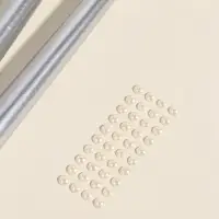 Набор свечей античных, 2,3х30 см, 2 шт "Серебро и жемчуг" 7,5х33,5х2,5 см