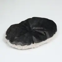 Лежанка-трансформер, 60&times;50&times;15 см, велюр, искусственный мех, цвет МИКС
