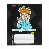 Тетрадь 12 листов в клетку Calligrata &laquo;Влад А4&raquo;, обложка мелованный картон, МИКС