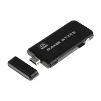 Игровая приставка M8Pro, 8/16/32 бита, 64 ГБ, HDMI, microSD, 2 беспроводных джойстика, чёрная