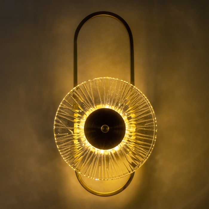 Бра "Дасти" LED 12Вт 3000К золото 20х5х36см