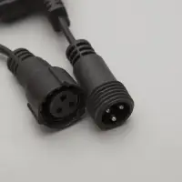 Гирлянда &laquo;Занавес&raquo; 2&times;1.5 м, IP44, УМС, тёмная нить, 360 LED, свечение синее, 220 В