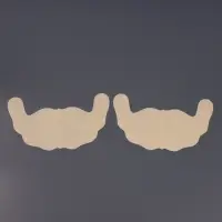 Тейпы для поддержки груди, р-р A (21&times;11 см), пара, на клеевой основе, бежевые