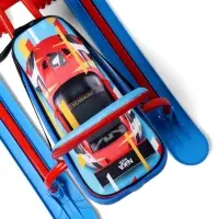 Снегокат &laquo;Тимка спорт 4-1&raquo; Sportcar, со спинкой, красный, синий, ТС4-1/SC2 Nika Kids
