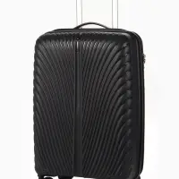 Чемодан на колёсах, 20", кодовый замок, 36&times;20&times;54 см, чёрный