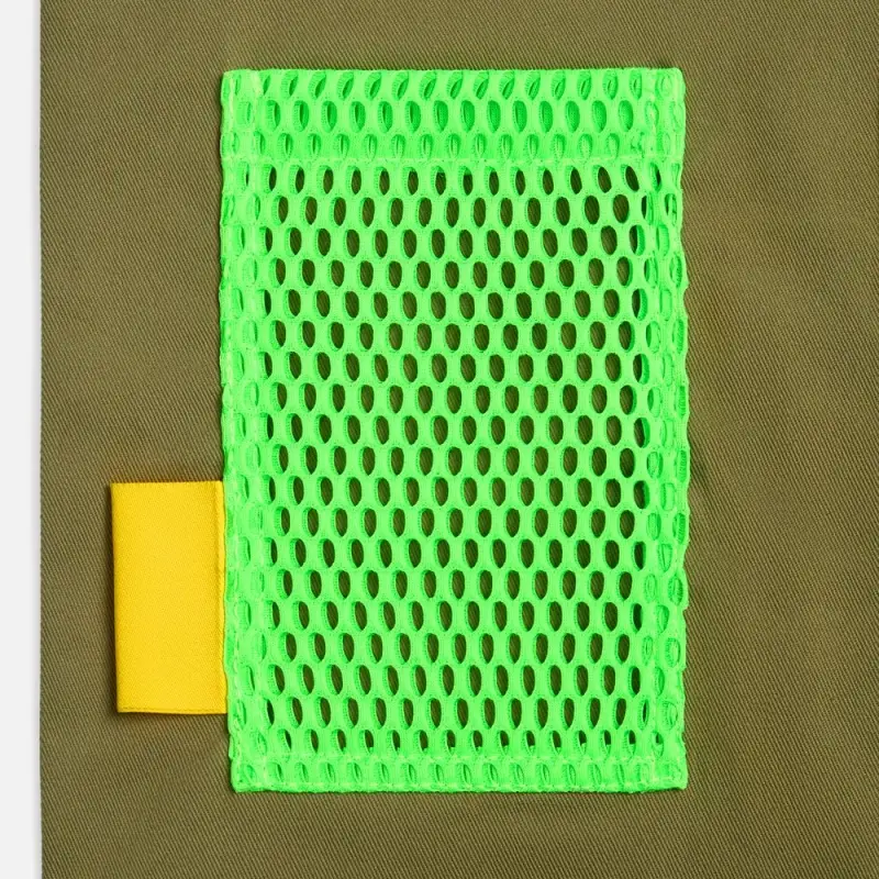 Заготовка из крупной сетки Rete, M, зеленый неон Заготовка из крупной сетки Rete, M, зеленый неон