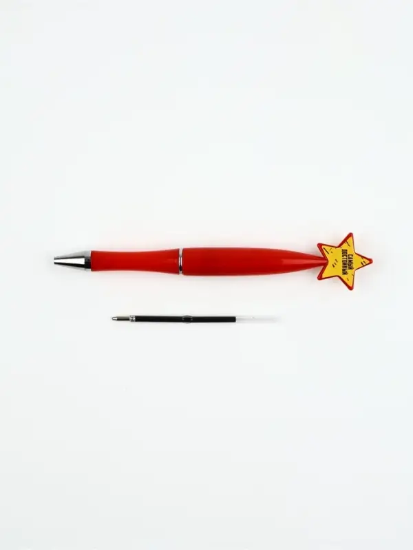 Набор 3 шт ручки со звездой "23/02" МП