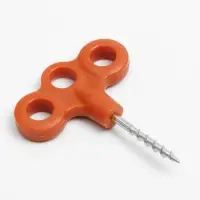 Крепление туристическое для веревки, набор - 5 шт., 7&times;7 см