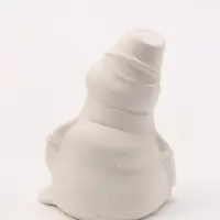 Фигурка декоративная &laquo;Снеговик&raquo;, неокрашенная, 11&times;7&times;5 см, белая