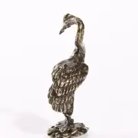 Фигурка декоративная &laquo;Журавль&raquo;, металл, 2.9&times;1.6&times;5.1 см