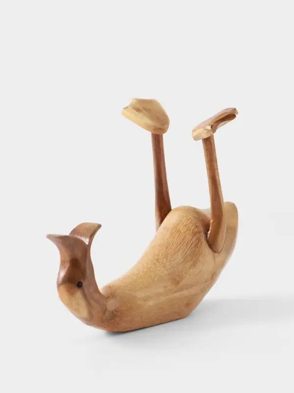 Подставка под бутылку &laquo;Уточка&raquo;, 28&times;14&times;23 см, дерево