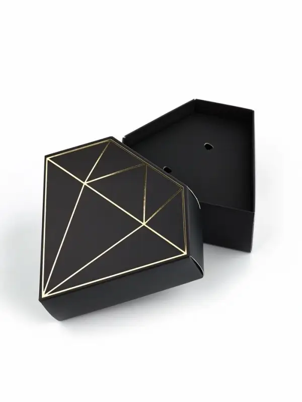 Коробка подарочная под бижутерию «Чёрная, тиснение», 10 х 9 х 3.5 см Коробка подарочная под бижутерию «Чёрная, тиснение», 10 х 9 х 3.5 см