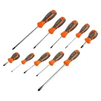 Набор отвёрток 10пр. (SL3-SL8, PH0-PH2), пласт.кейс