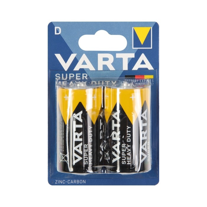 Батарейка солевая Varta SUPER LIFE D набор 2 шт Батарейка солевая Varta SUPER LIFE D набор 2 шт