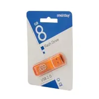 USB накопитель 8 GB Smart Buy Glossy Series Orange