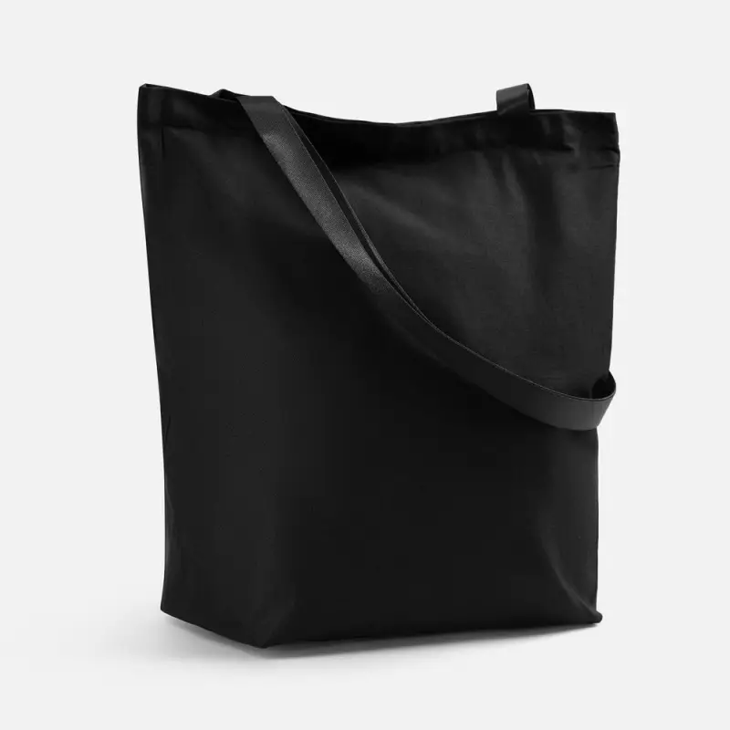 Шопер B5, черный с черными ручками Шопер B5, черный с черными ручками