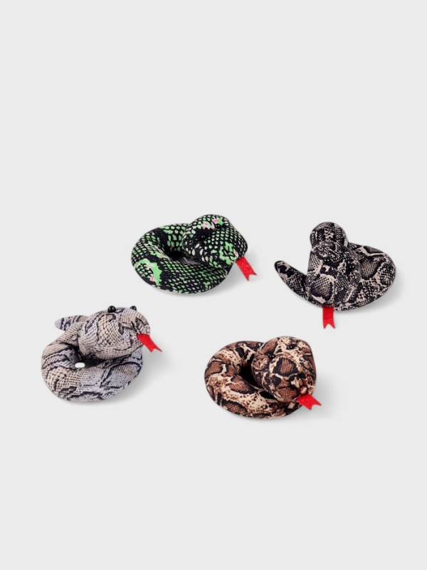 Мягкая игрушка «Змея», 7 см, МИКС