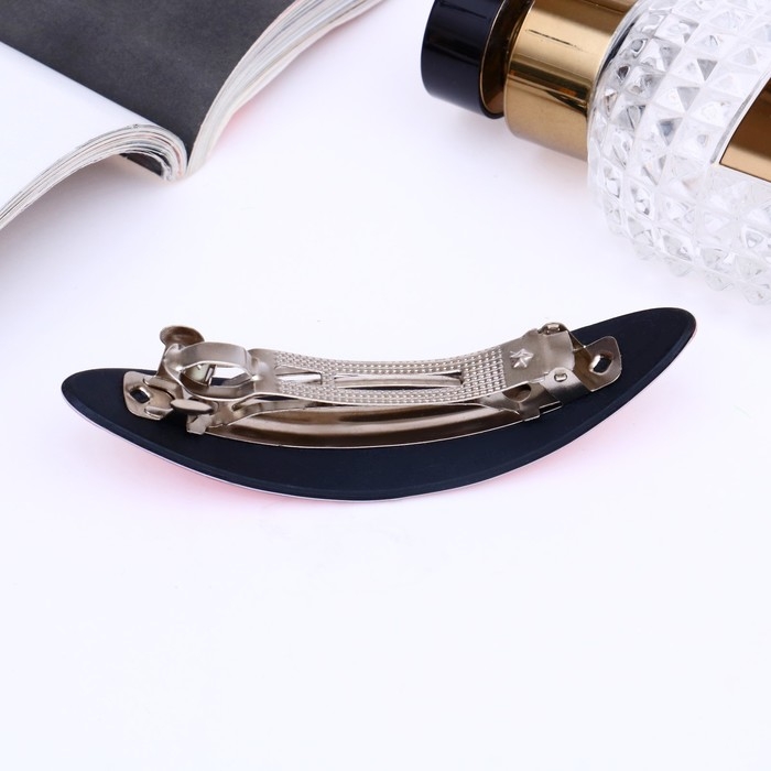 Заколка-автомат для волос Заколка-автомат для волос "Отражение" розы, 10 см, микс