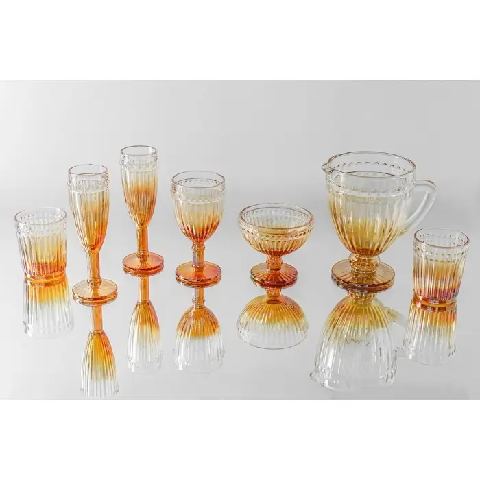 Бокал из стекло для шампанского «Босфор», 180 мл, 7×20 см, цвет градиент золото Бокал из стекло для шампанского «Босфор», 180 мл, 7×20 см, цвет градиент золото