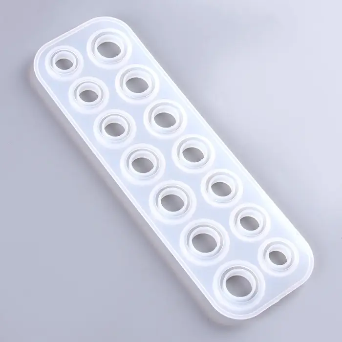 Молд силиконовый &laquo;Кольца&raquo;, 14 форм колец