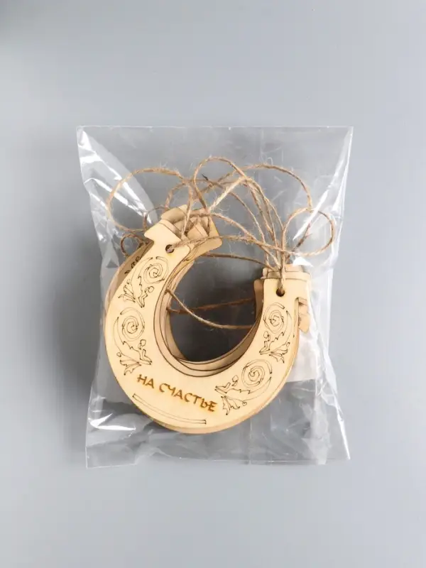 Подкова сувенирная (набор 10 шт) 12х12 см Подкова сувенирная (набор 10 шт) 12х12 см