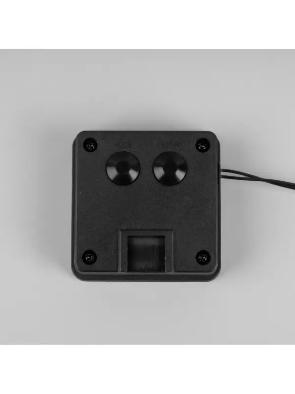 Гирлянда &laquo;Нить&raquo;, 2.7 м, с насадками &laquo;Белые шары&raquo;, уличная, IP44, 10 LED, 8 режимов, солнечная батарея, тёмная нить, свечение тёплое белое