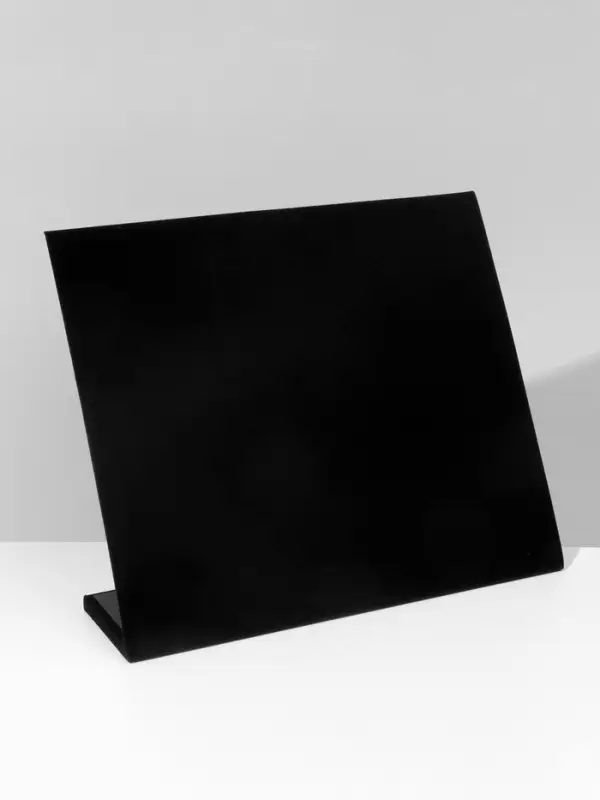 Подставка под серьги QF, 60 пар, 5 рядов, 33&times;9&times;28 см, чёрная