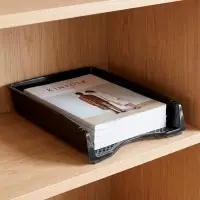 Лоток для бумаг Calligrata &laquo;Офис-класс&raquo;, А4, горизонтальный, 1 отделение, чёрный