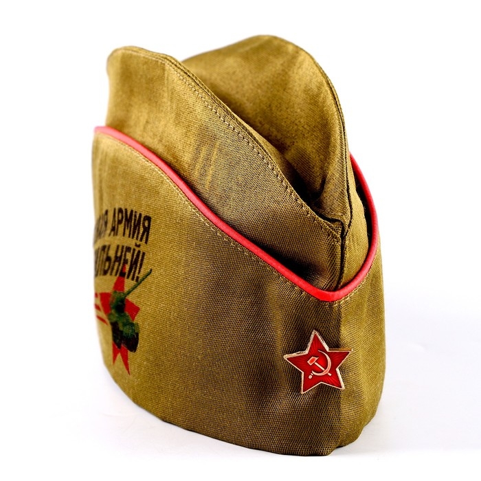 Пилотка военного для взрослых «Русская армия всех сильней» Пилотка военного для взрослых «Русская армия всех сильней»