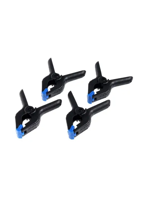 Струбцины быстрозажимные, прищепки, 4", зажим до 50 мм, 4 шт.