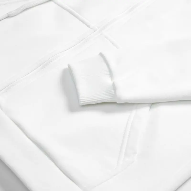 Толстовка унисекс оверсайз на молнии Zippy Terry, белая, размер XS/S Толстовка унисекс оверсайз на молнии Zippy Terry, белая, размер XS/S