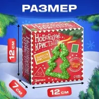 Выращивания кристаллов &laquo;Новогодняя елка&raquo;