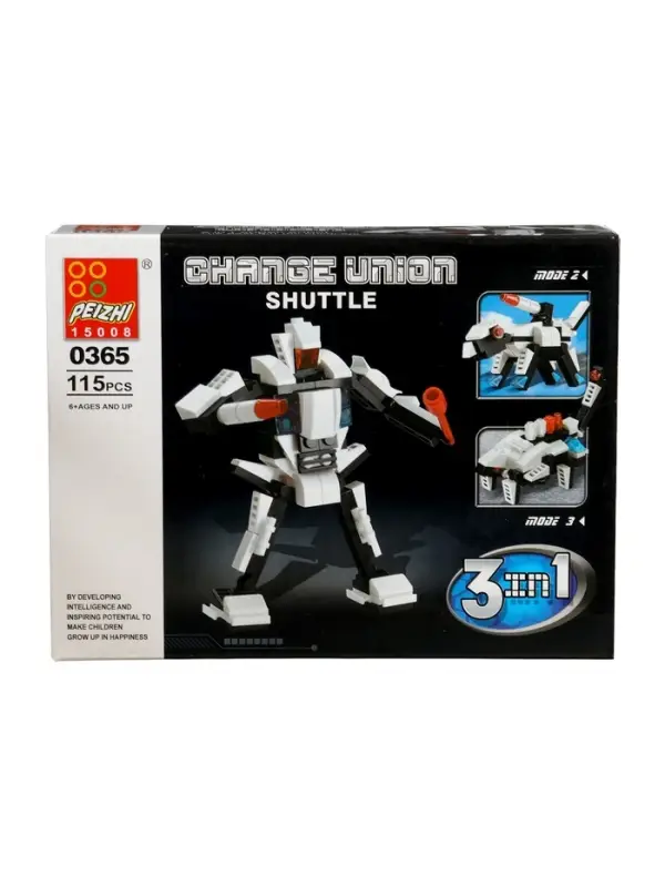 Конструктор &laquo;Робот&raquo;, 106 деталей, 3 варианта сборки, МИКС