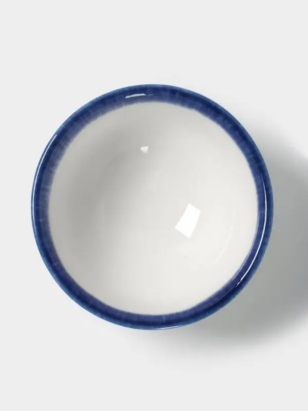 Соусник Magistro Blue Lagoon, 90 мл, d=8 см, фарфор, белый