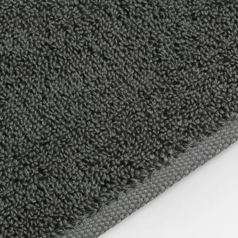 Полотенце махровое Terrychic, среднее, темно-серое Полотенце махровое Terrychic, среднее, темно-серое