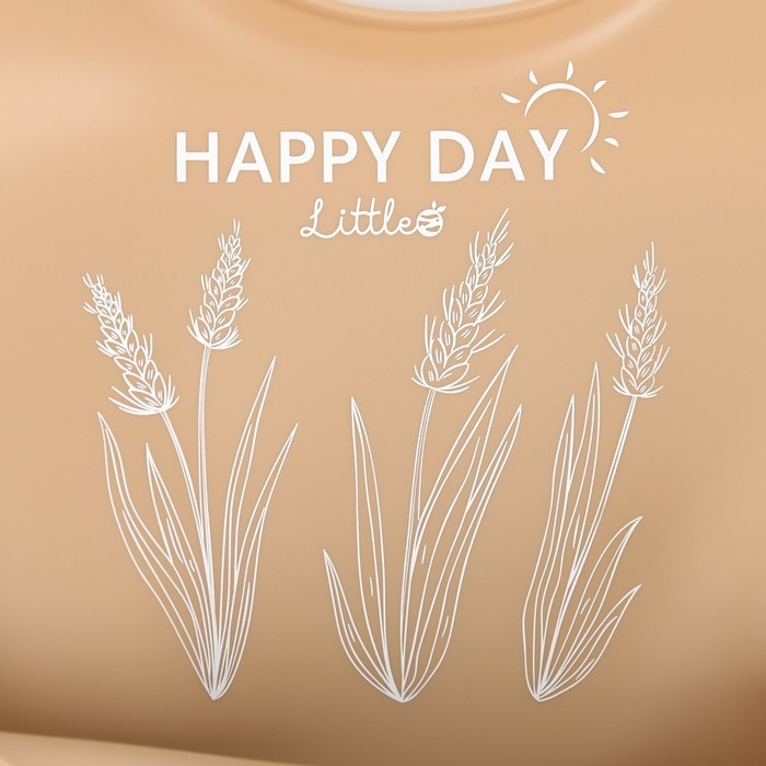 Нагрудник для кормления детский, силиконовый, Mum&baby, 23х4х29, бежевый Нагрудник для кормления детский, силиконовый, Mum&baby, 23х4х29, бежевый