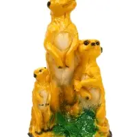 Садовая фигура из гипса &laquo;Сурикаты&raquo;, 36.5&times;14&times;22 см